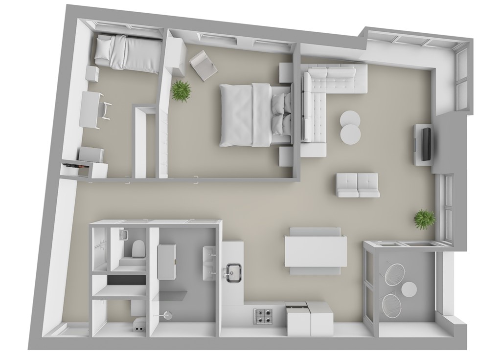 mediumsize floorplan